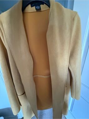 Faux Suede Coat